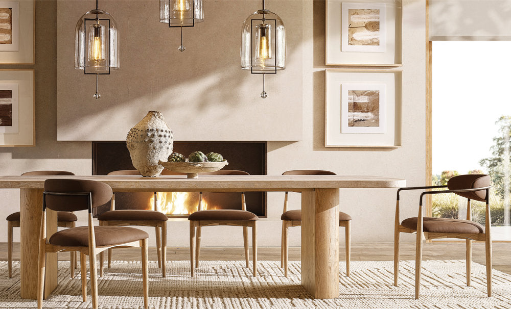 Blown Glass Balance Chandelier