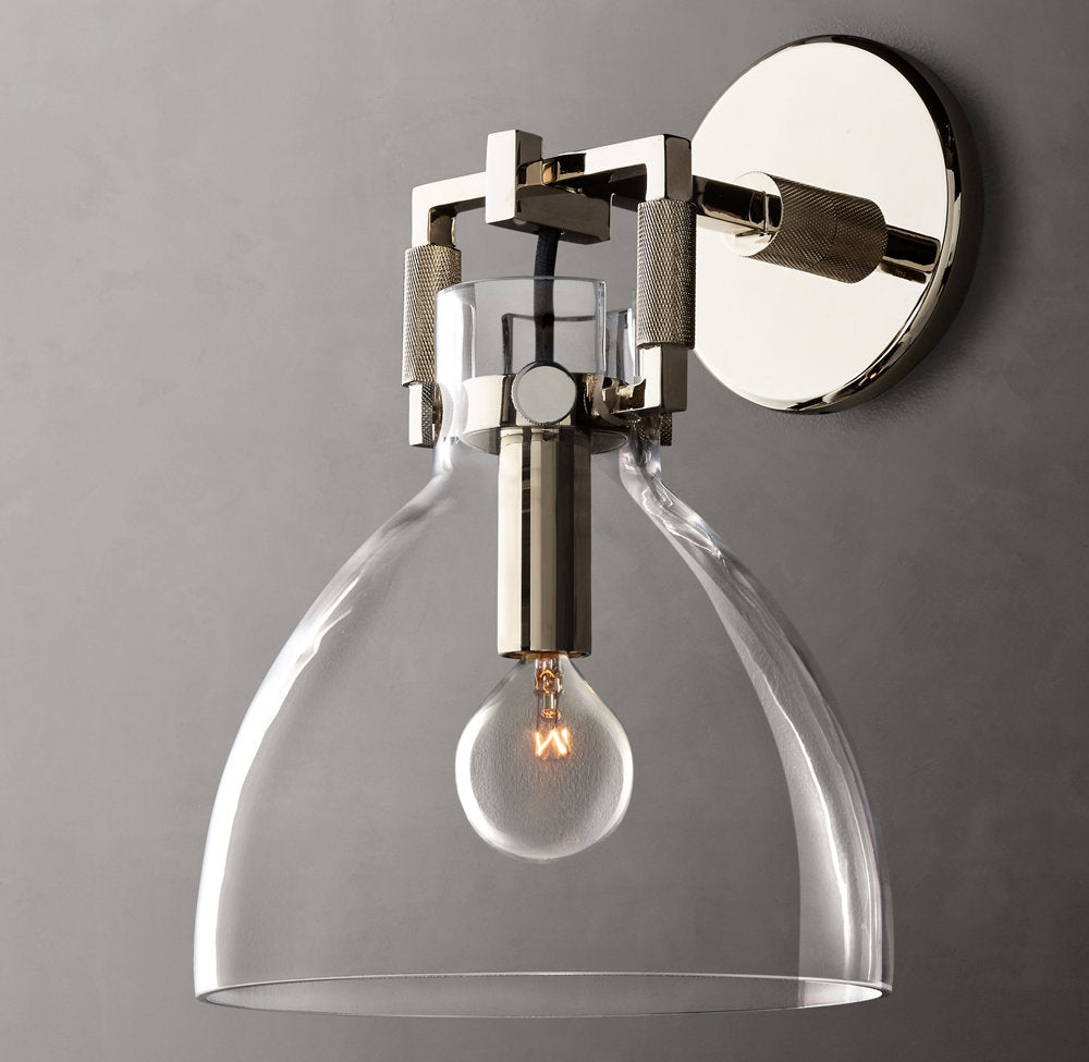 Blown Glass Workshop Wall Light