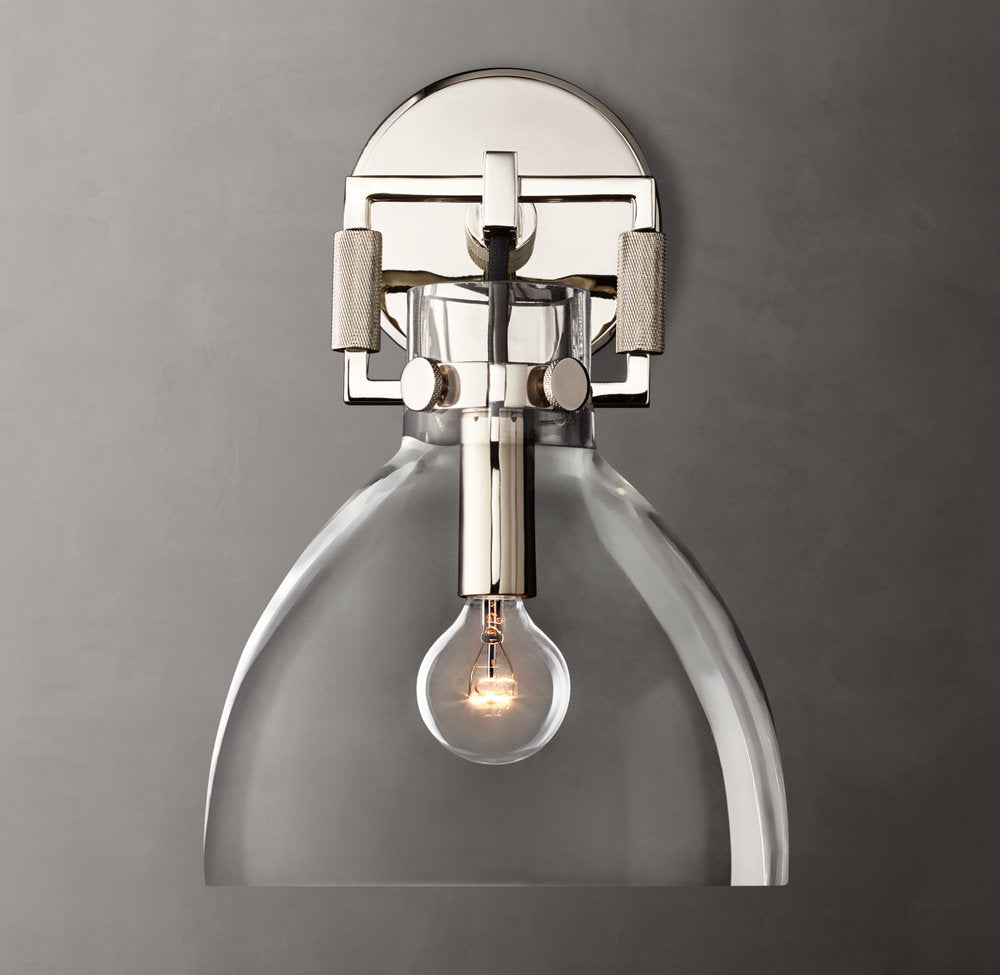 Blown Glass Workshop Wall Light