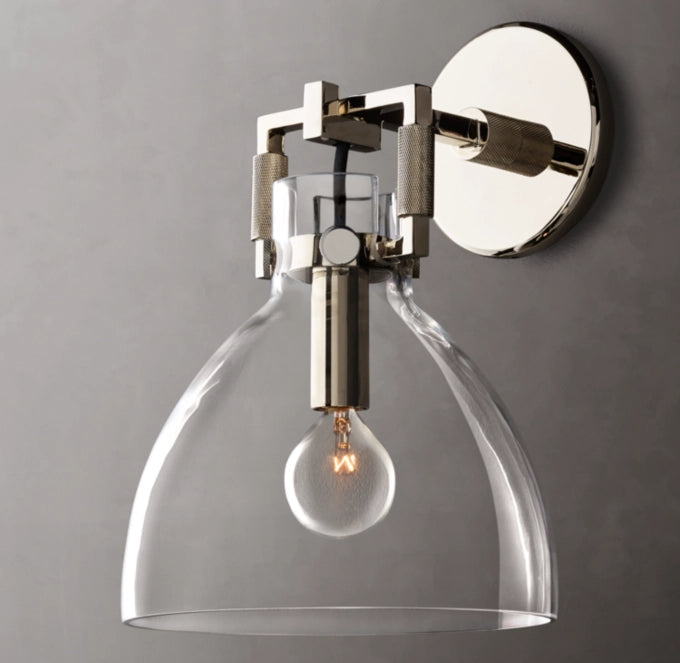 Blown Glass Workshop Wall Light