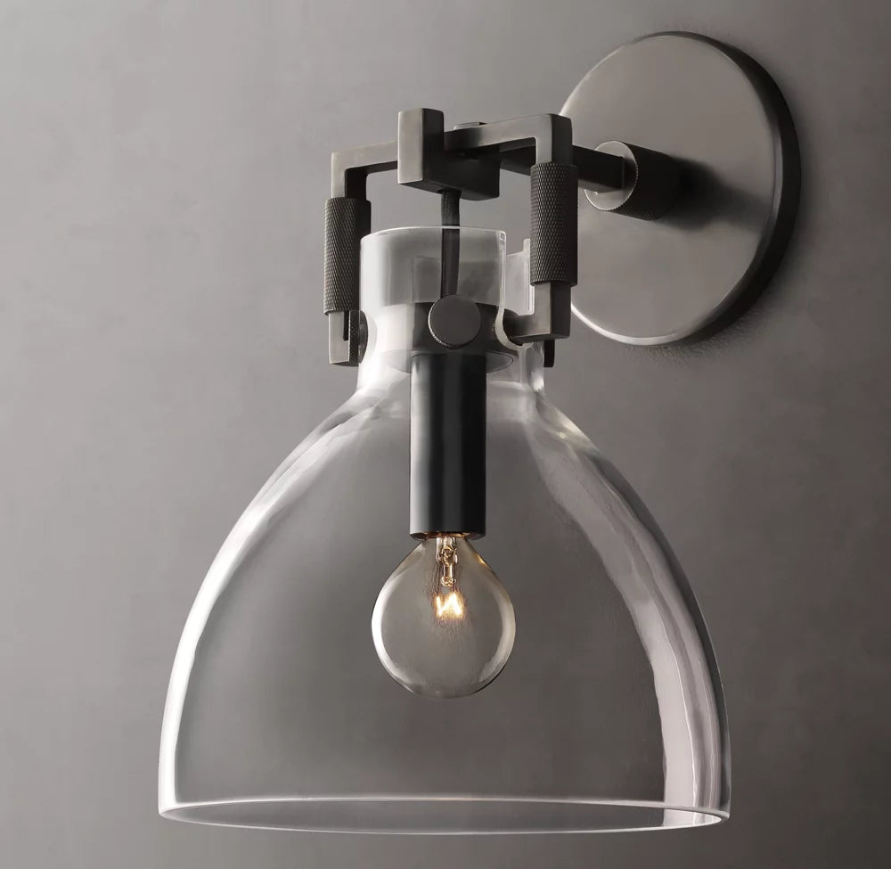 Blown Glass Workshop Wall Light