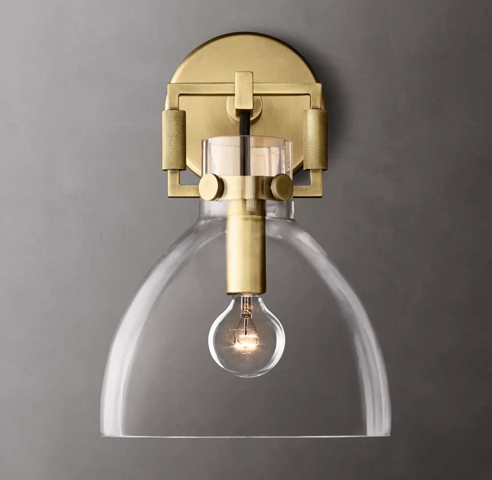 Blown Glass Workshop Wall Light