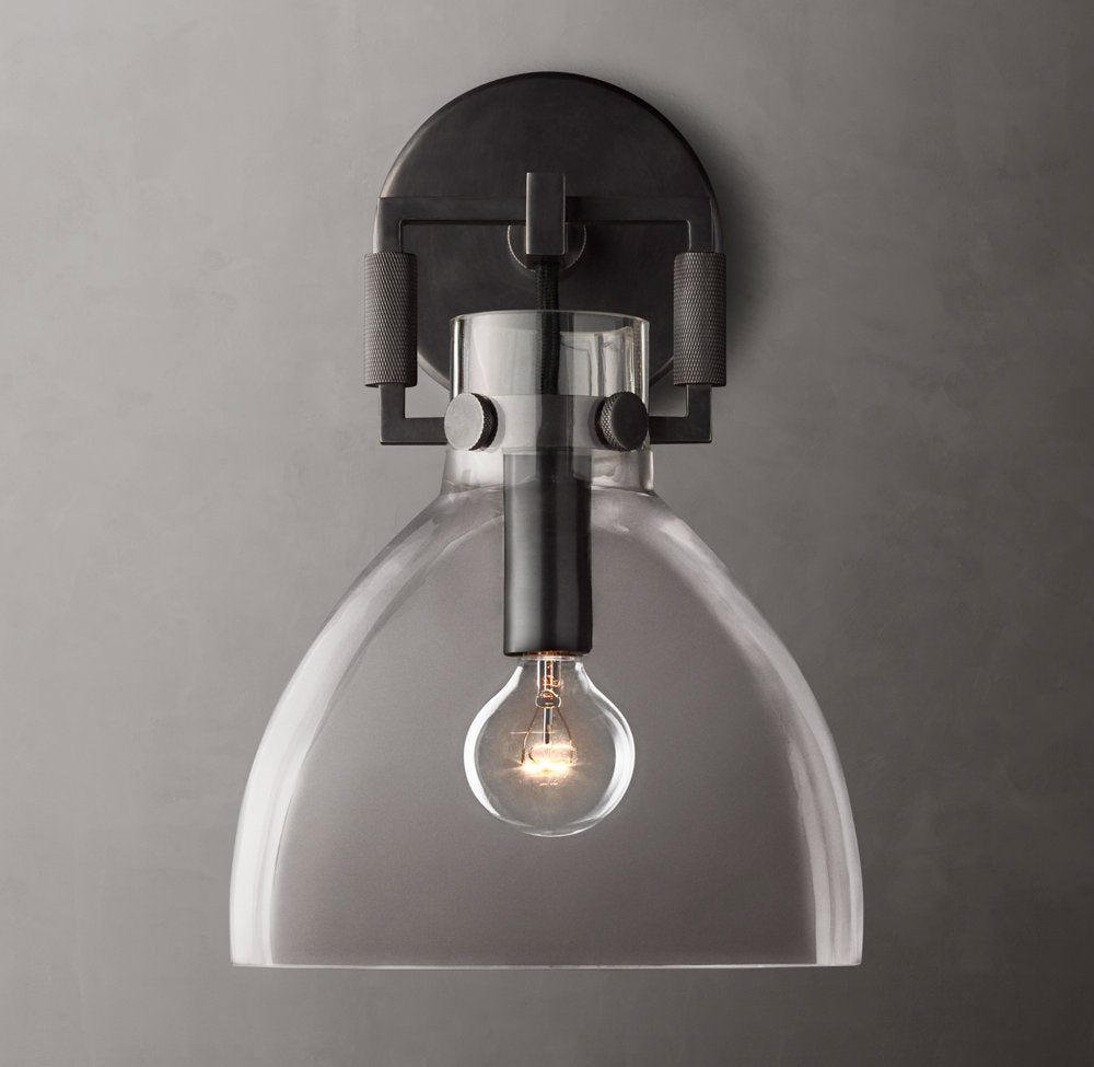 Blown Glass Workshop Wall Light