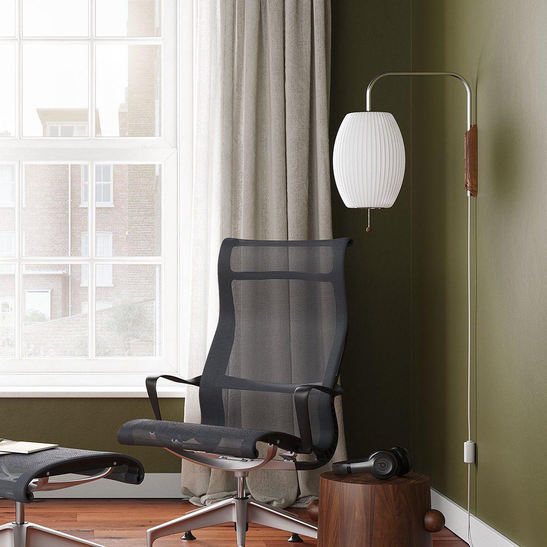 Bubble Ball Adjustable Wall Sconce / ∅ 15.7″ x H 8.6″ / Dia 40cm x H 22cm / White & Walnut / EU Plug