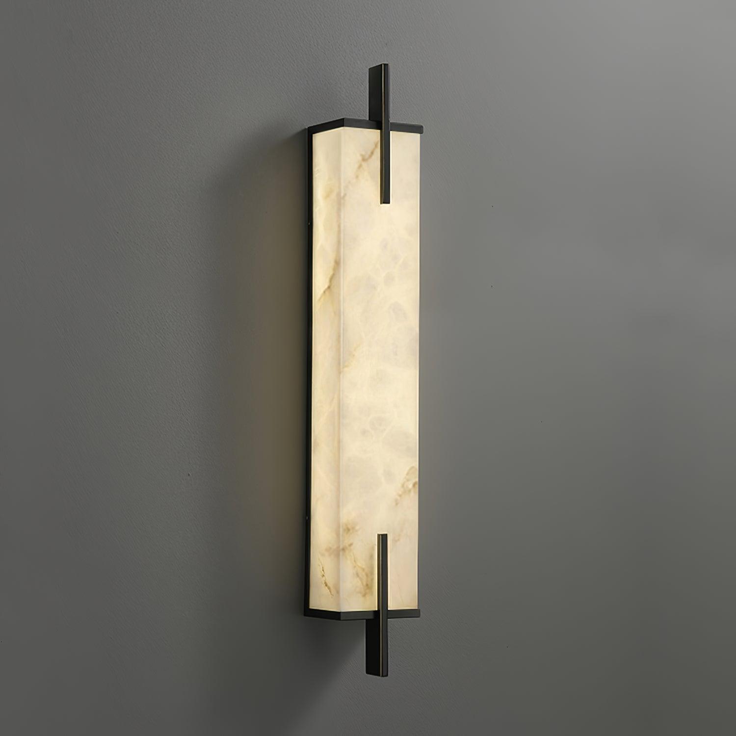 Calliope Tall Alabaster Wall Sconce