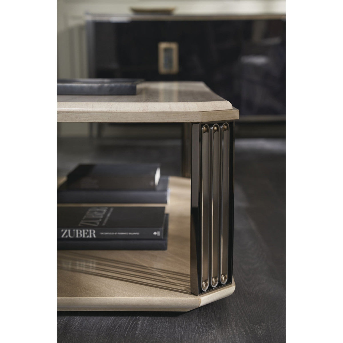 Caracole Classic Alloy Cocktail Table