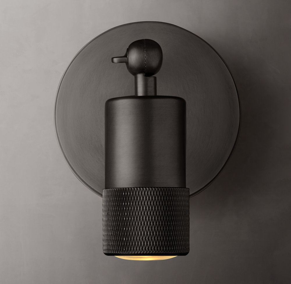 Compact Articulated LED Task Sconce