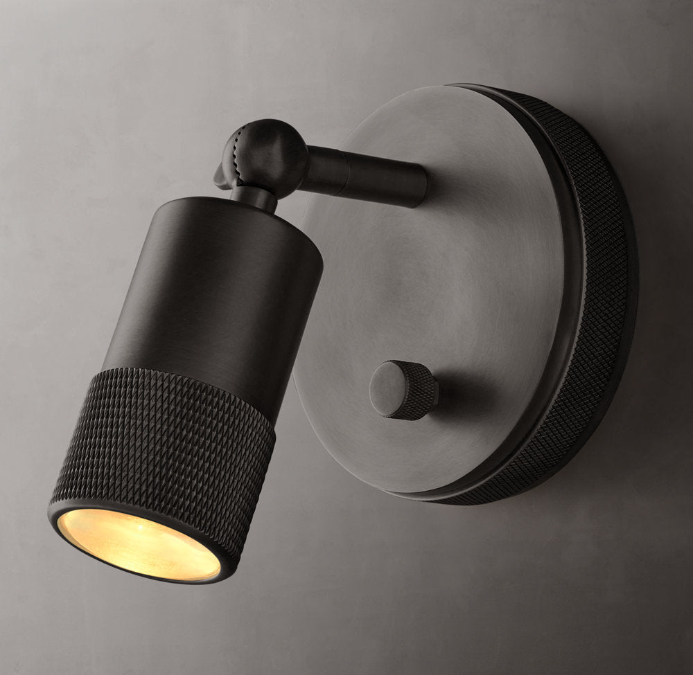Compact Articulated LED Task Sconce