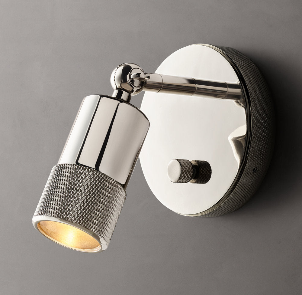 Compact Articulated LED Task Sconce