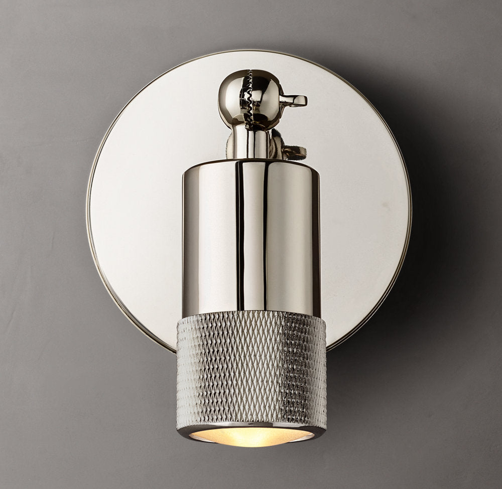 Compact Articulated LED Task Sconce