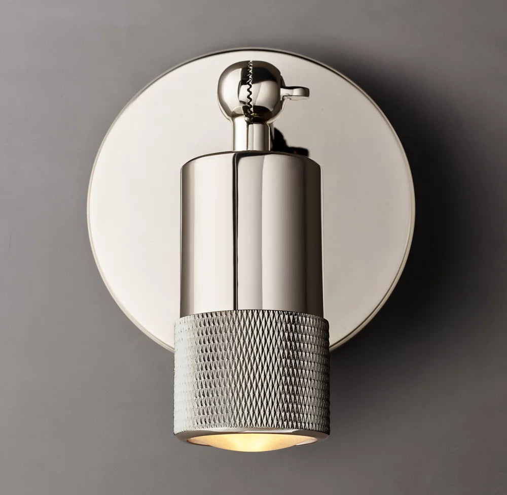 Compact Articulated LED Task Sconce