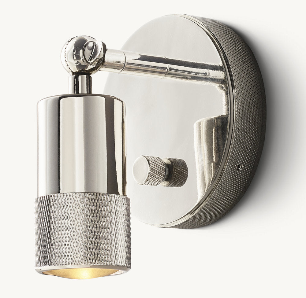 Compact Articulated LED Task Sconce