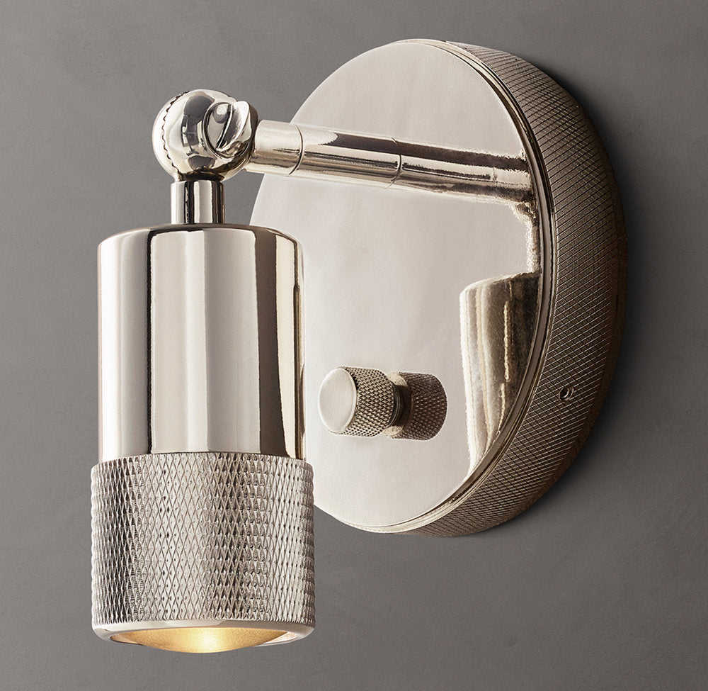 Compact Articulated LED Task Sconce