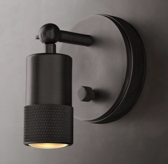 Compact Articulated LED Task Sconce