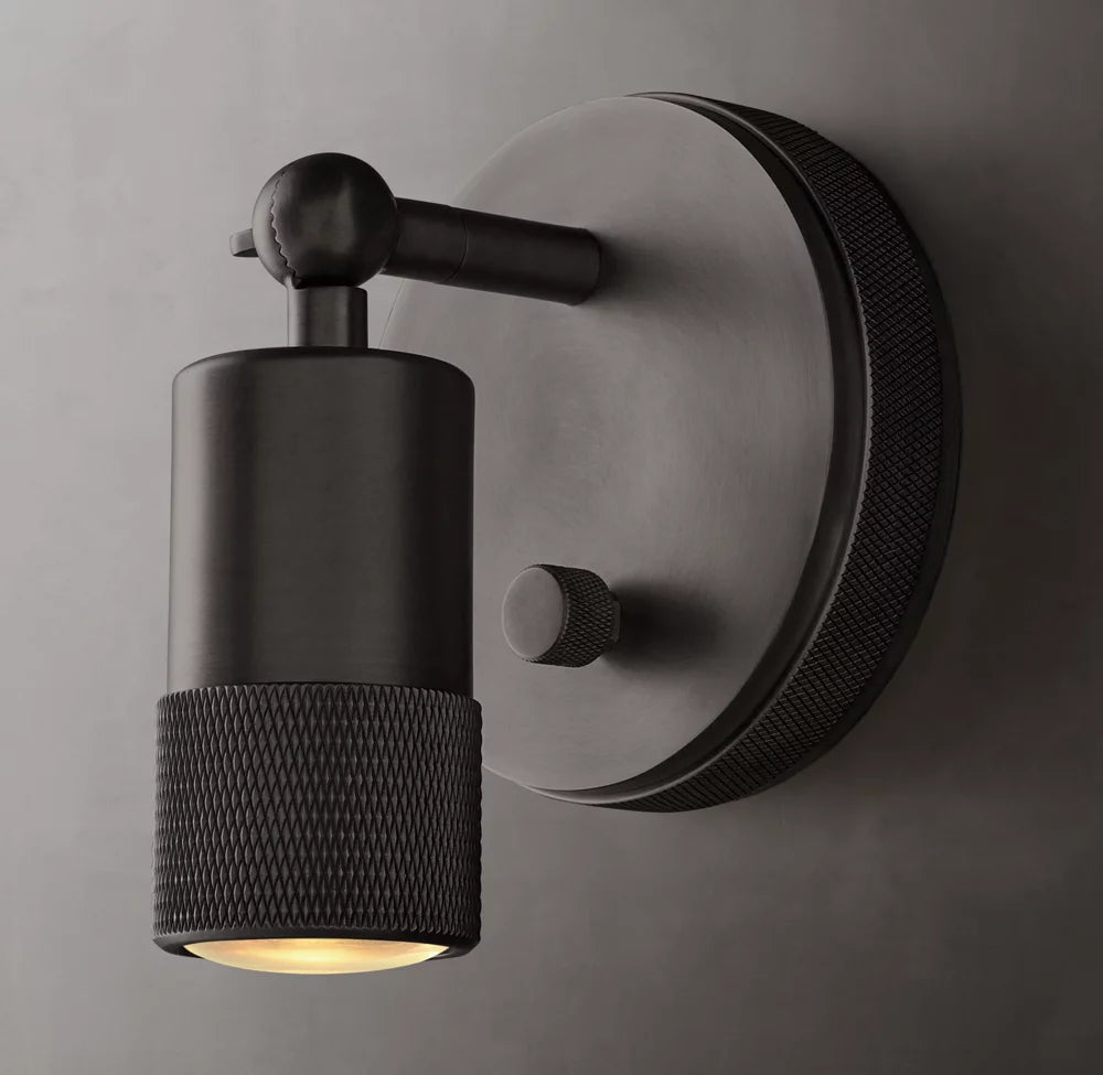 Compact Articulated LED Task Sconce