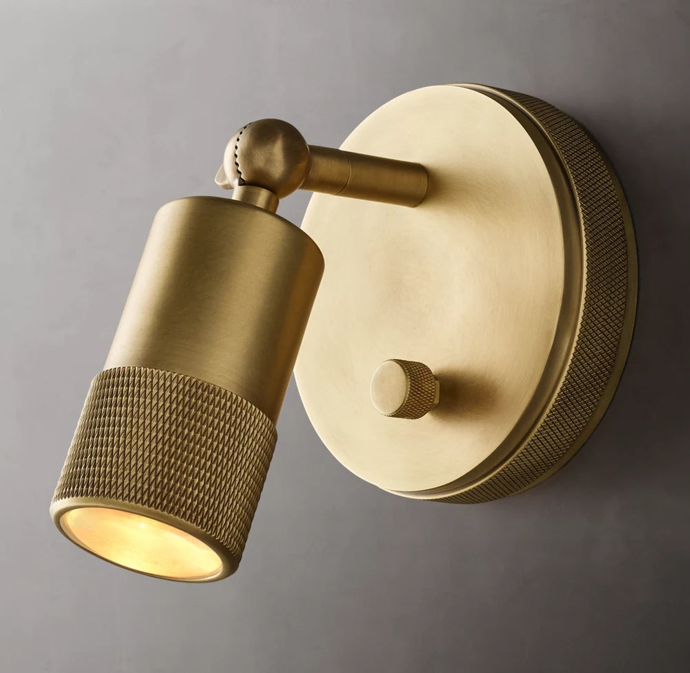 Compact Articulated LED Task Sconce