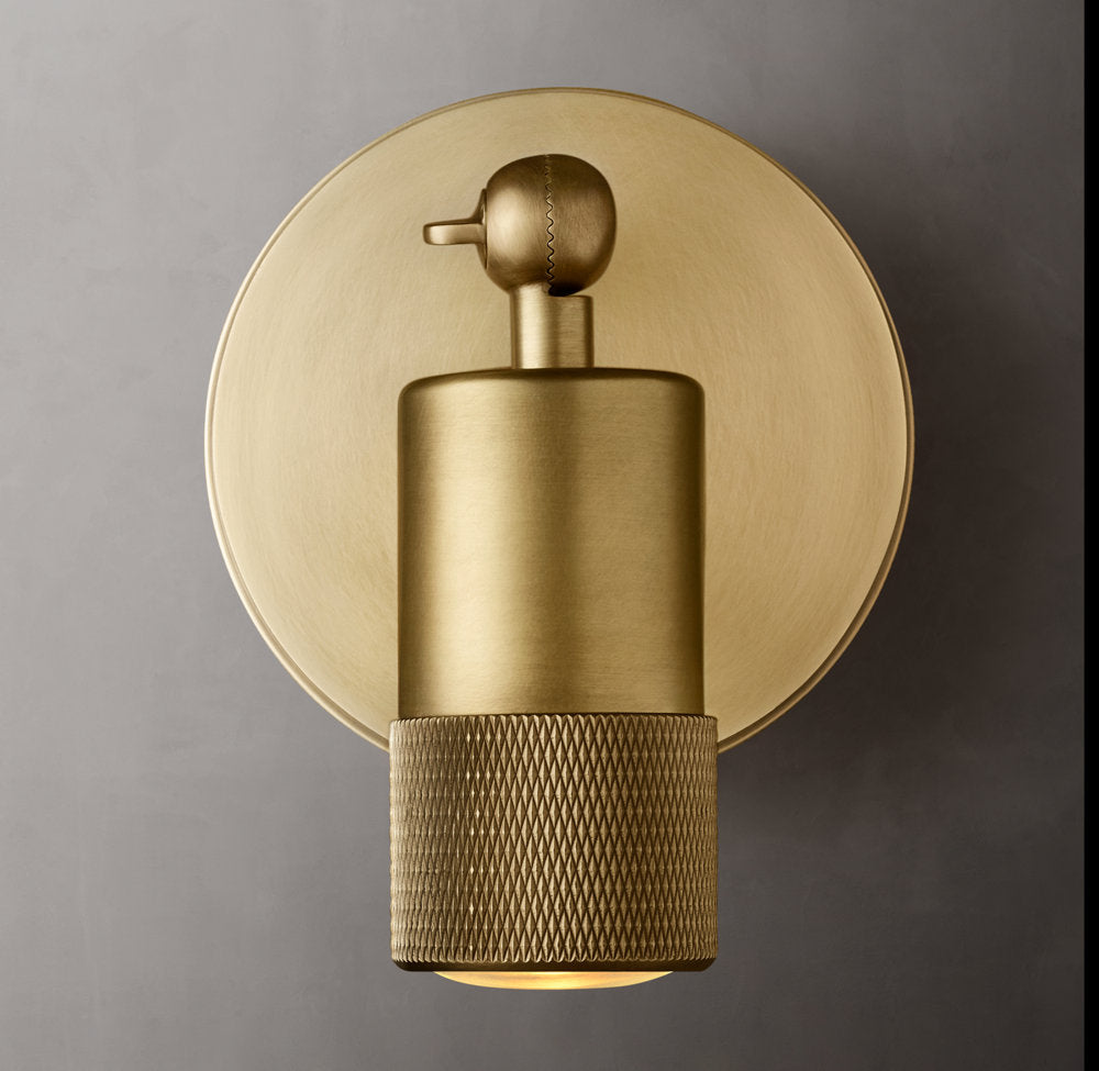 Compact Articulated LED Task Sconce