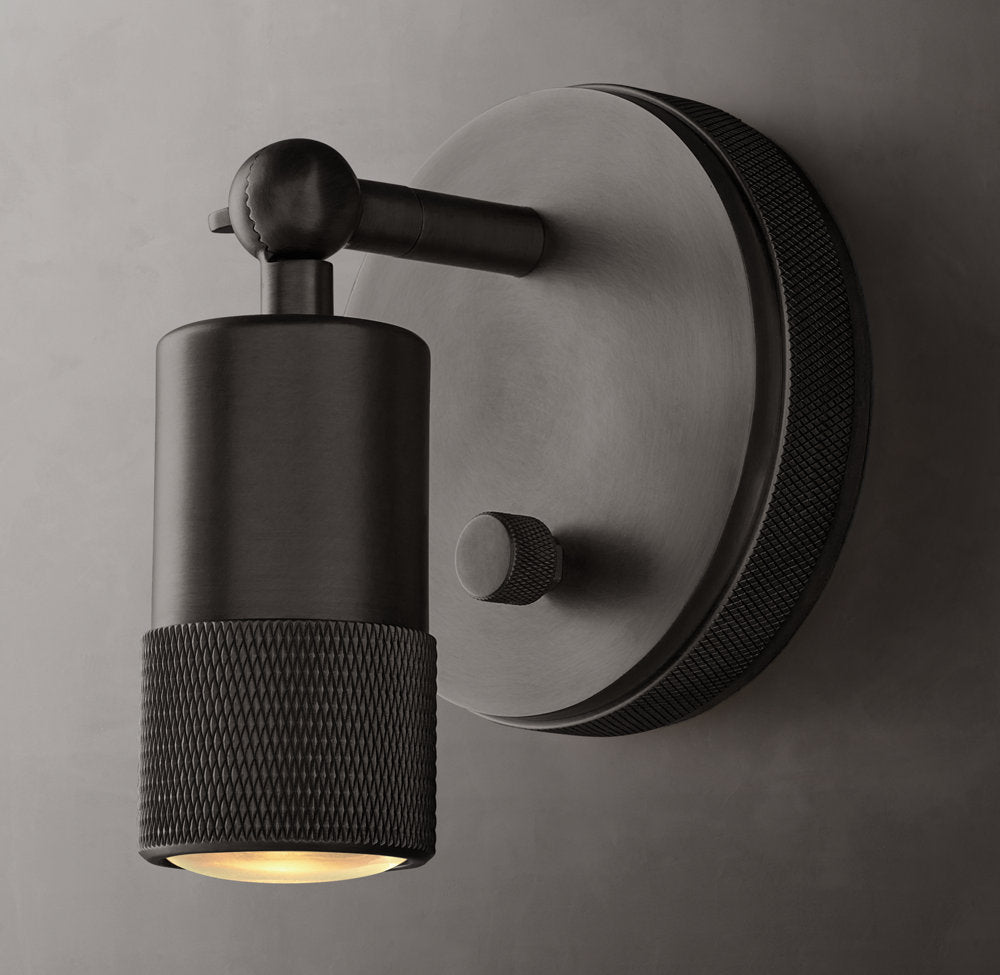 Compact Articulated LED Task Sconce