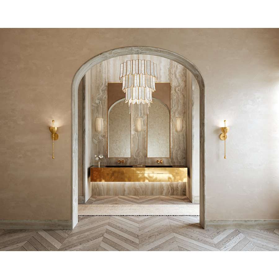 Corbett Lighting Azzurra 15" Tall Wall Sconce