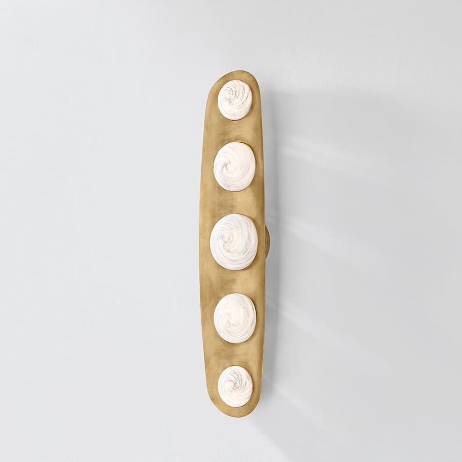 Corbett Lighting Bezel 31" Tall 2700K LED Wall Sconce