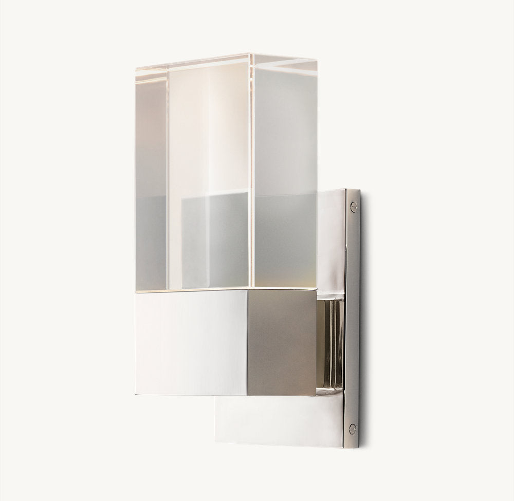 Crystal Shield Outdoor LED Sconce