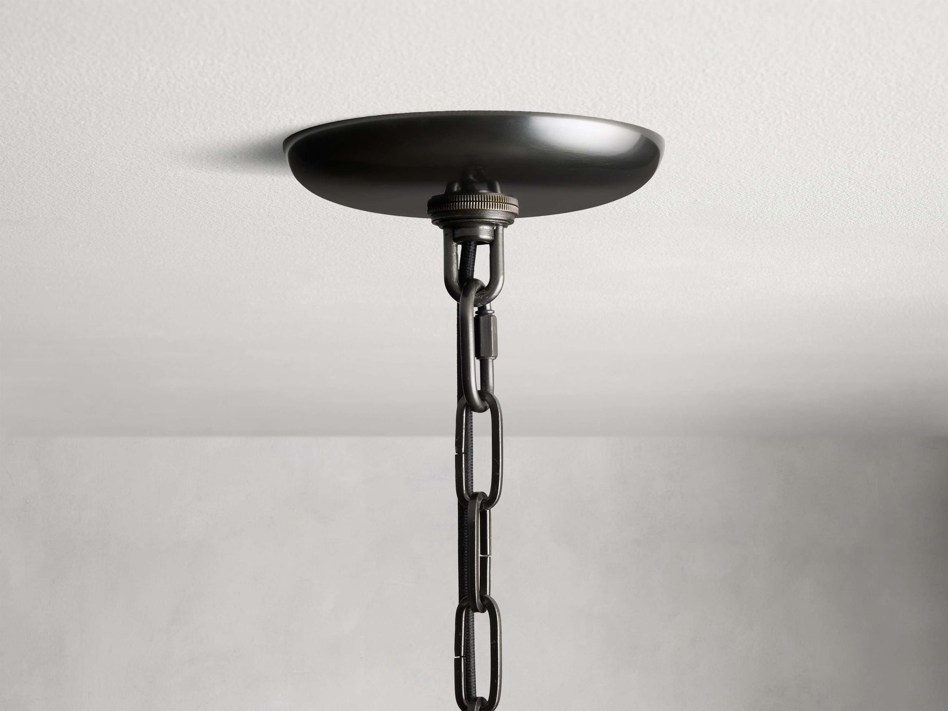 Curved Textured Glass Crown Chandelier