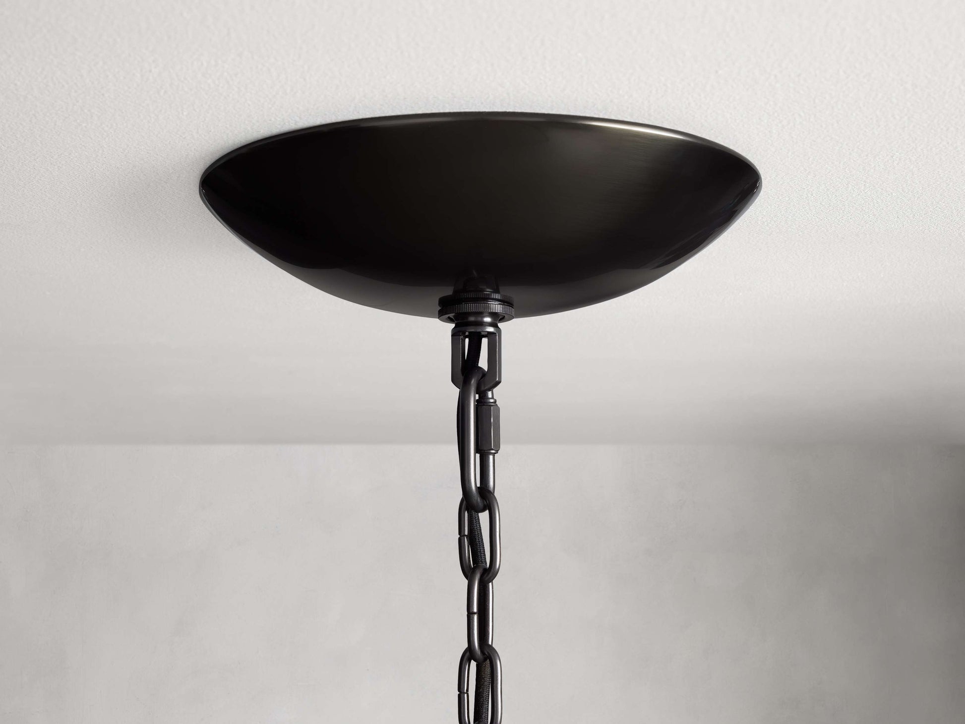 Curved Textured Glass Crown Chandelier