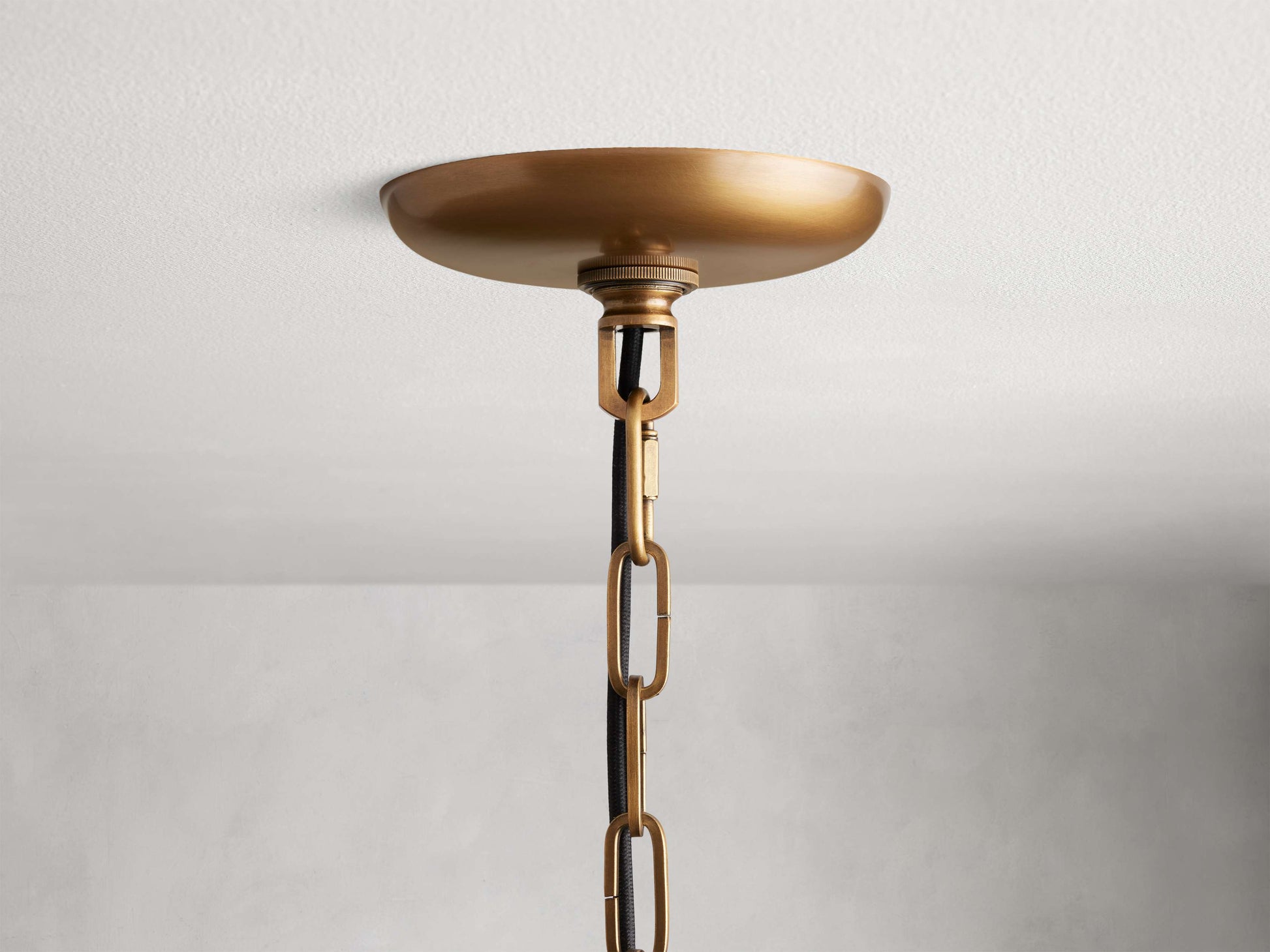 Curved Textured Glass Crown Chandelier