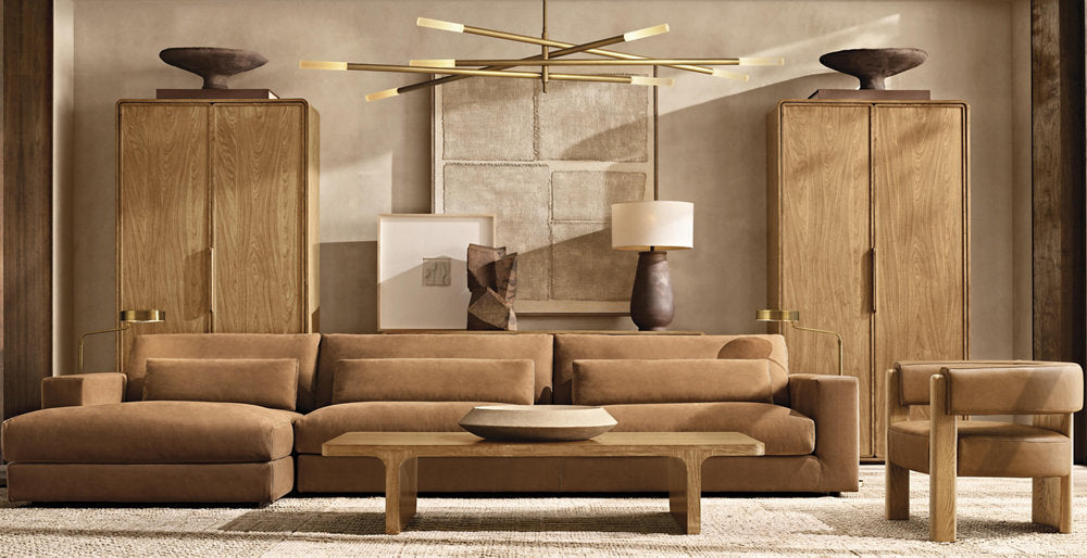 Etched Glass Orb Balance LED Chandelier