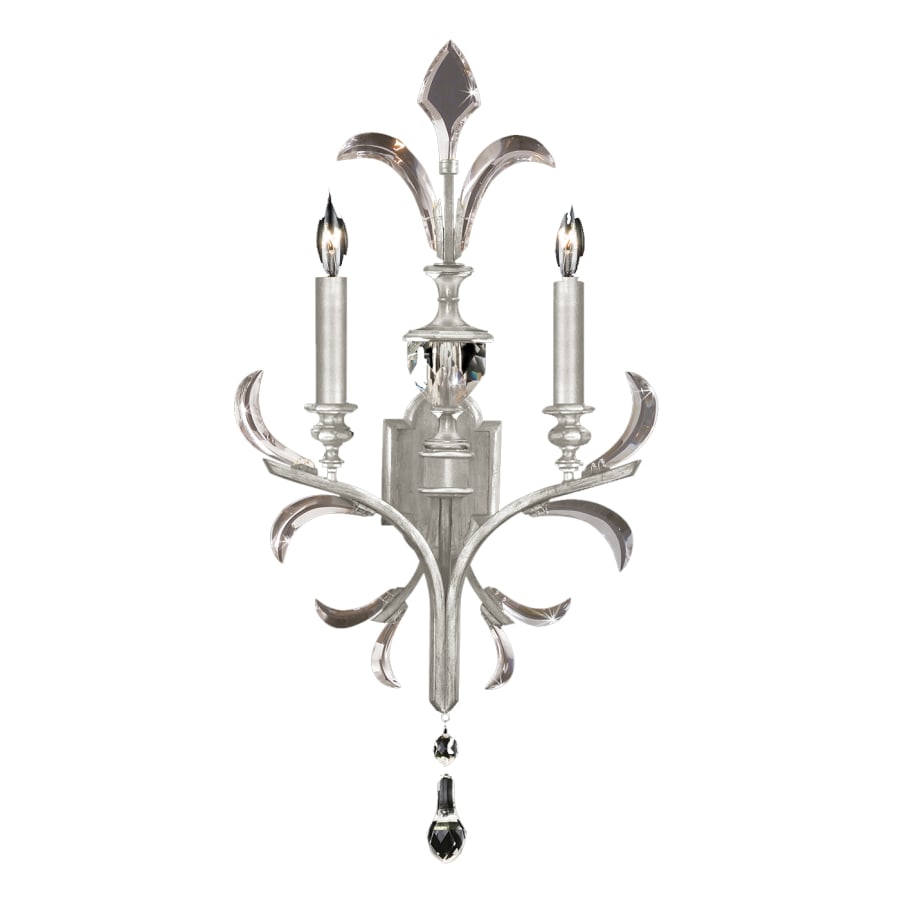 Fine Art Handcrafted Lighting Beveled Arcs 2 Light 32" Tall Wall Sconce