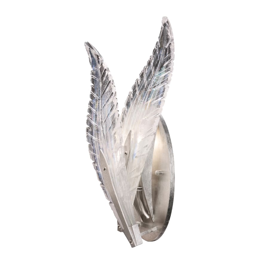 Fine Art Handcrafted Lighting Plume 16" Tall Wall Sconce