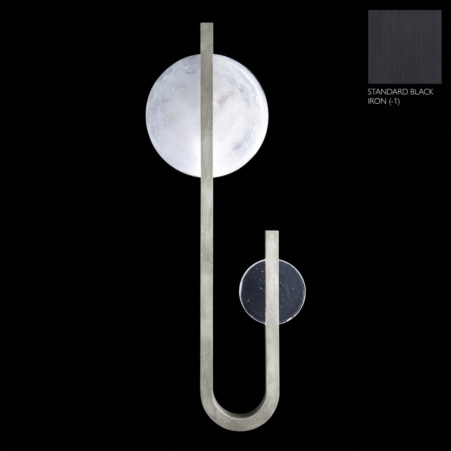 Fine Art Handcrafted Lighting Selene 2 Light 36" Tall LED Wall Sconce with Shade