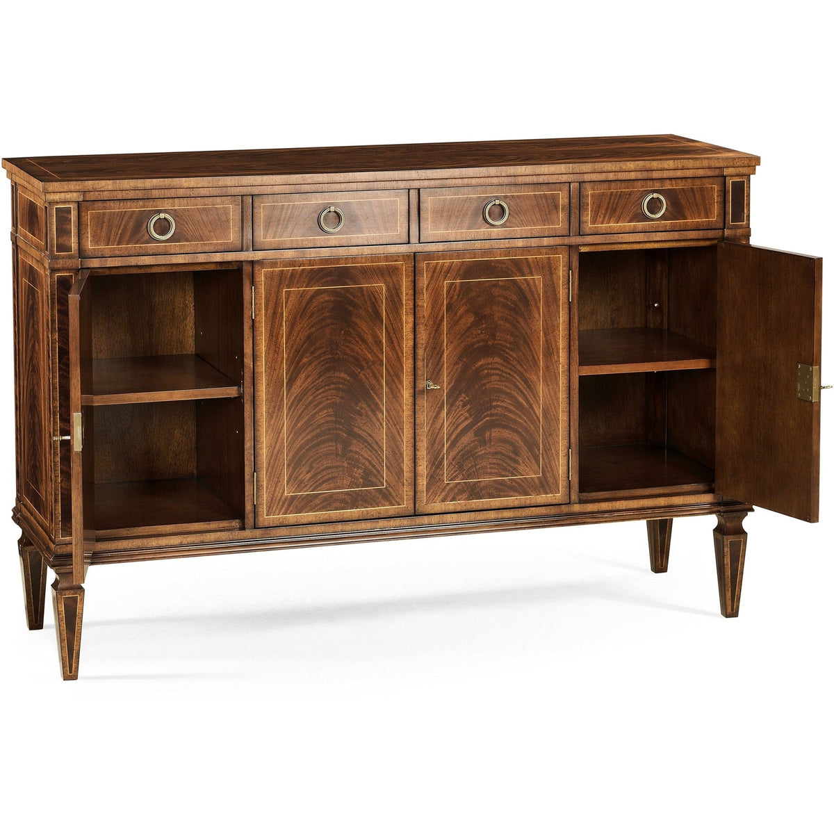 Jonathan Charles Buckingham Sideboard with Four Doors (494842-MAH)