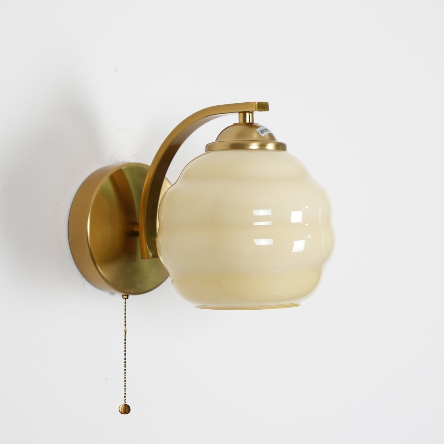 Gatsby Opal Globe Art Deco Wall Light