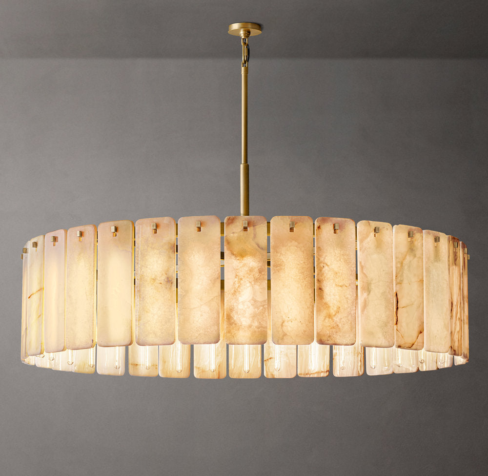 Grand Onyx Drum Chandelier