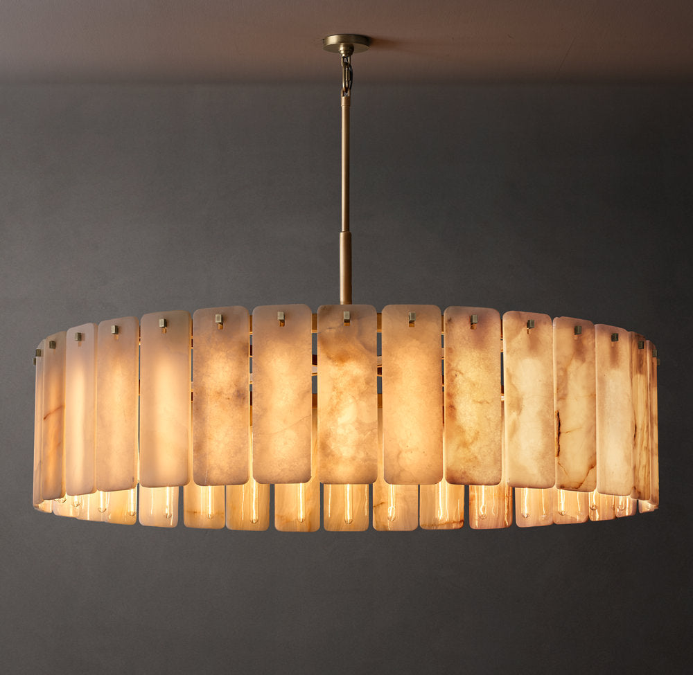 Grand Onyx Drum Chandelier