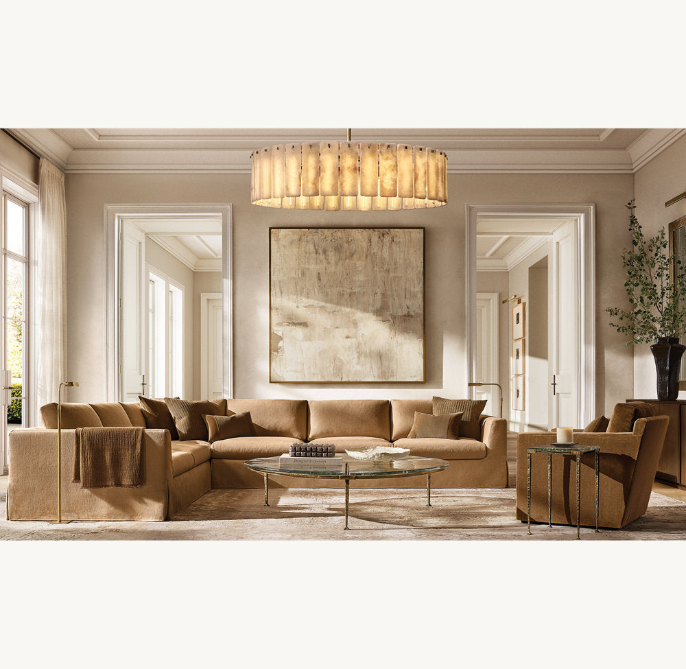Grand Onyx Drum Chandelier