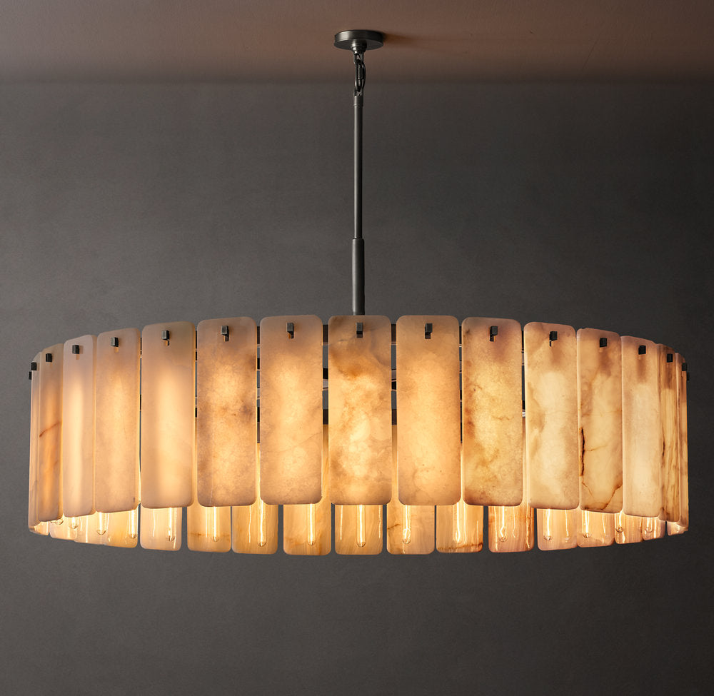 Grand Onyx Drum Chandelier
