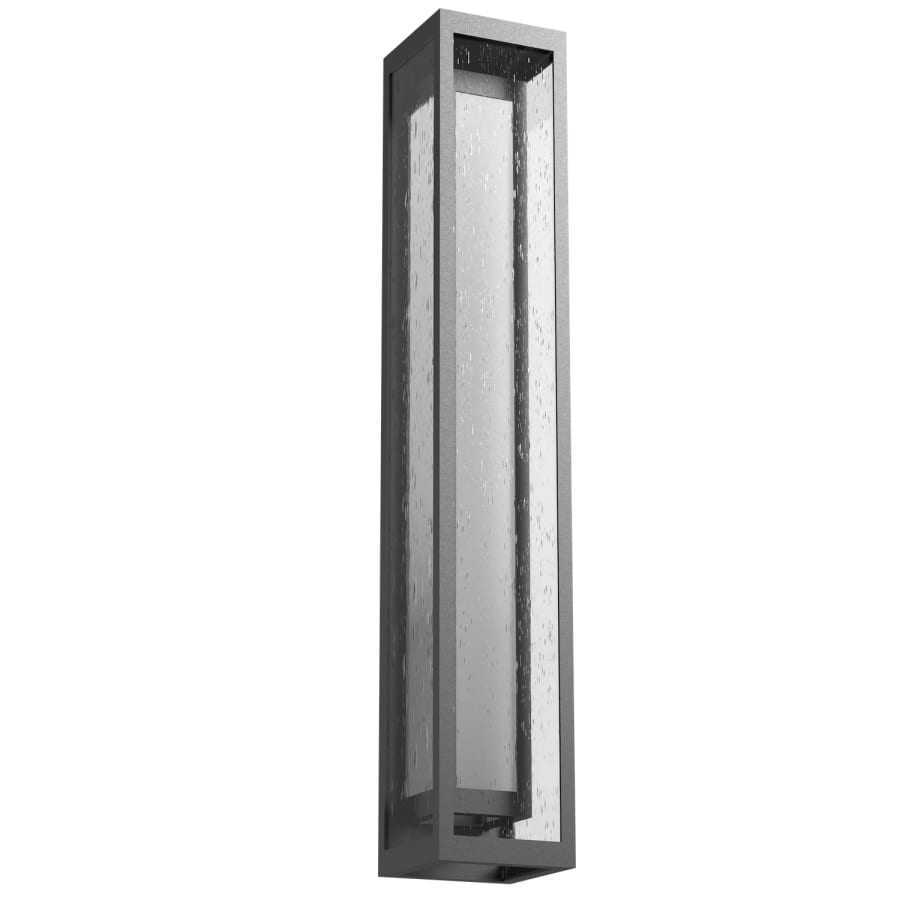 Hammerton Studio Double Box 36" Tall LED Outdoor Wall Sconce with Seedy and Frosted Glass Shades