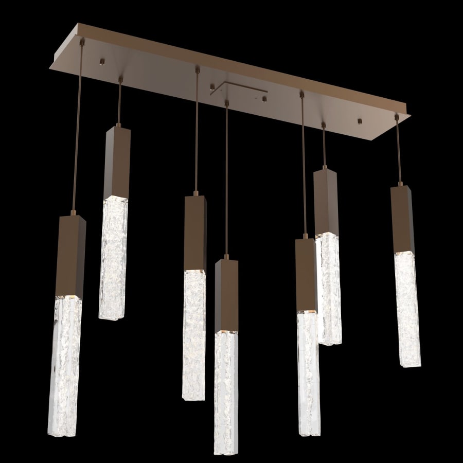 Hammerton Studio Axis 7 Light 42" Wide LED Multi Light Pendant