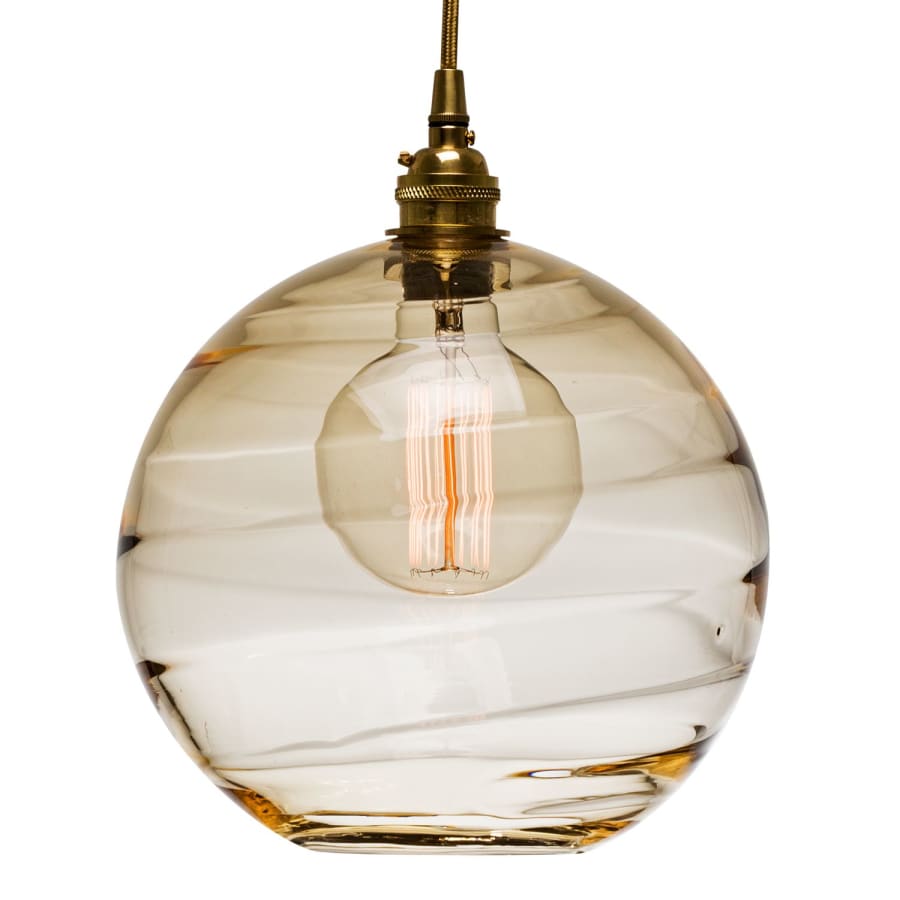 Hammerton Studio Misto 40" Wide Artisan Crafted Optic Glass 5 Light Linear Pendant