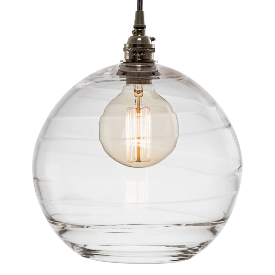 Hammerton Studio Terra 41" Wide Artisan Crafted Optic Glass 5 Light Linear Pendant
