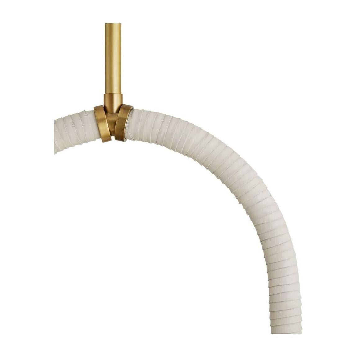 Harrison Six-Globe Architectural Linear Chandelier