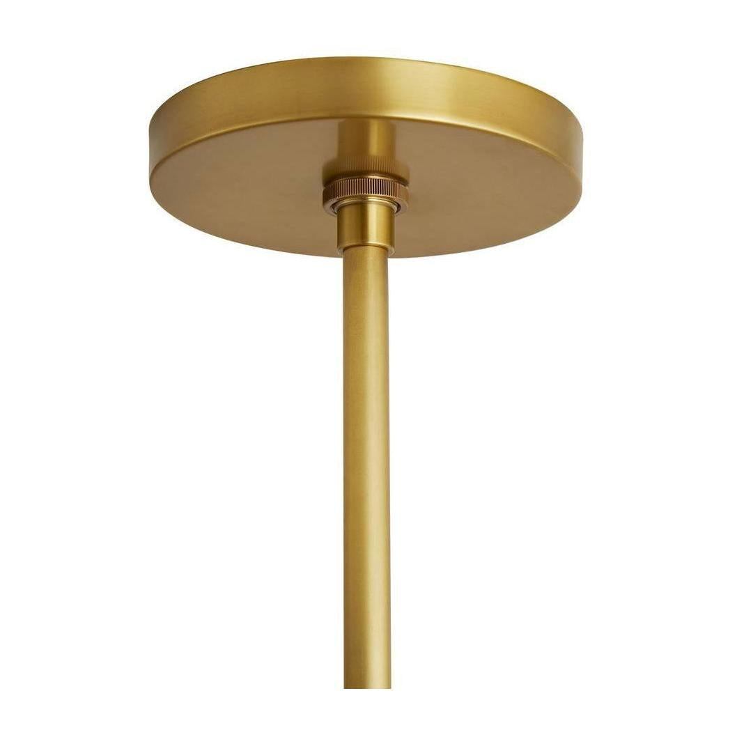 Harrison Six-Globe Architectural Linear Chandelier
