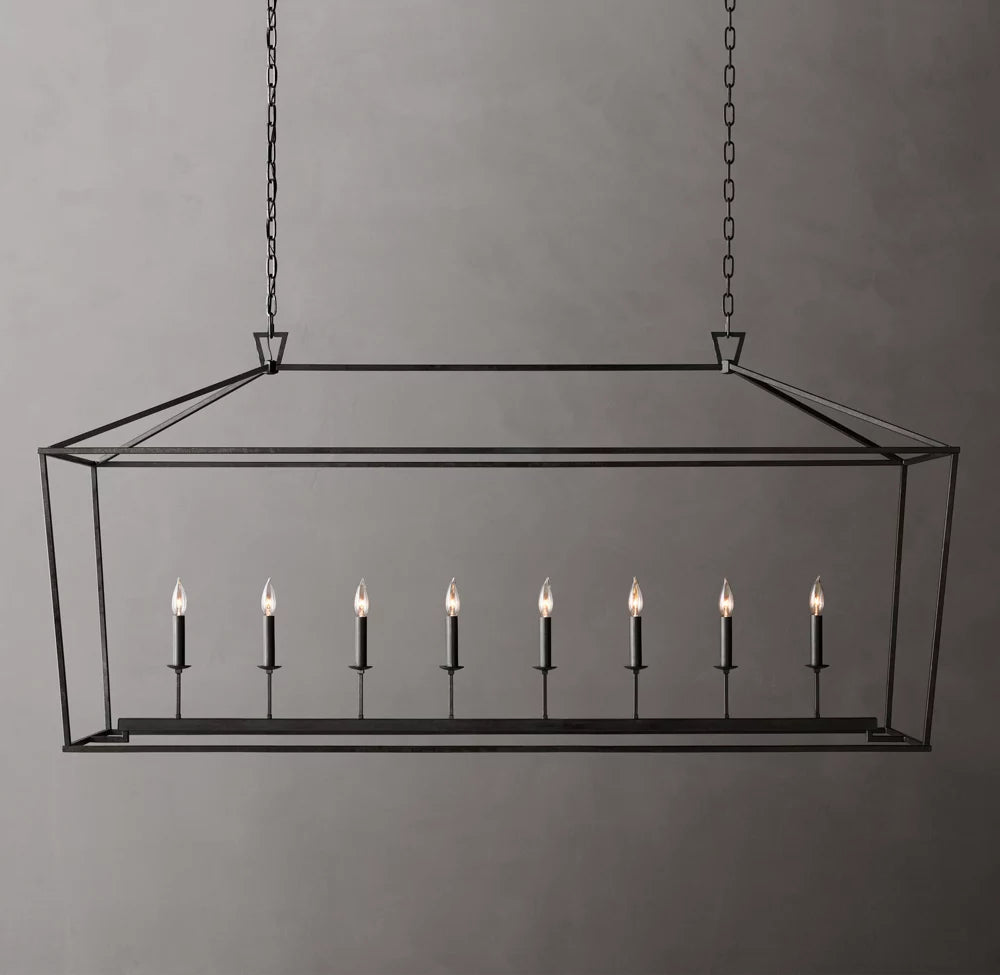 Heritage Open Frame Island Chandelier