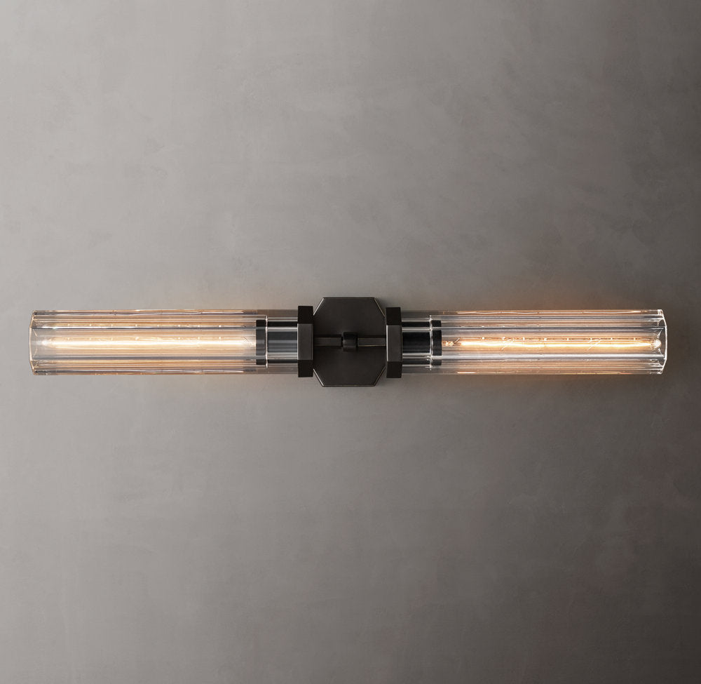 Hexagonal Crystal Grand Vanity Light