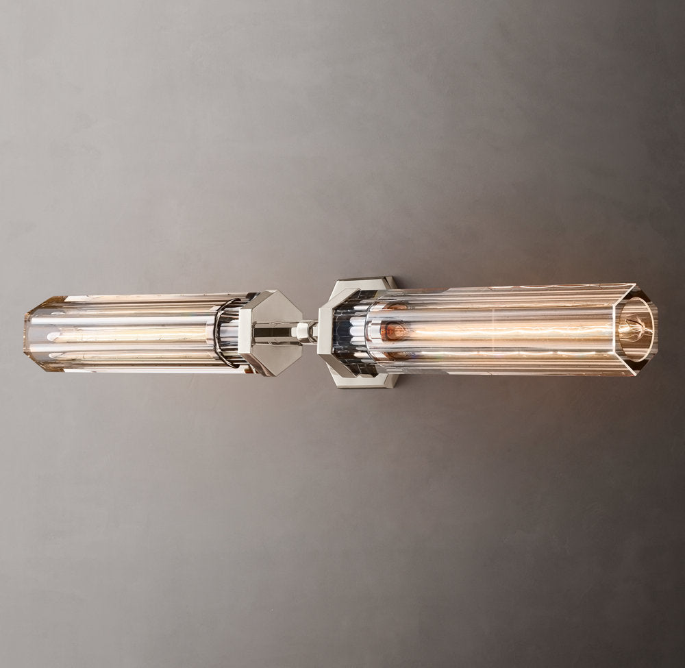 Hexagonal Crystal Grand Vanity Light