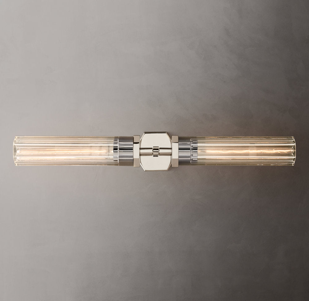 Hexagonal Crystal Grand Vanity Light
