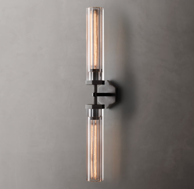 Hexagonal Crystal Grand Vanity Light