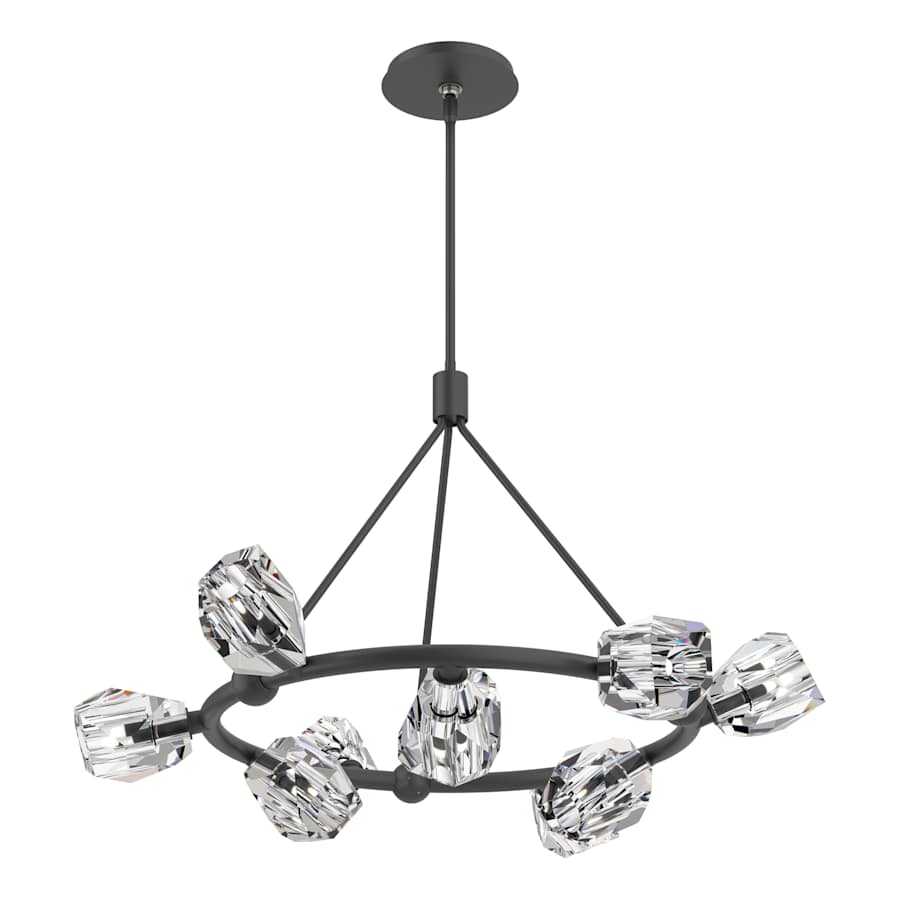 Hubbardton Forge Gatsby 9 Light 32" Wide Crystal Pendant